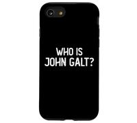Carcasa para iPhone SE (2020) / 7/8 Quién es John Galt Libertario y Cita de Libro