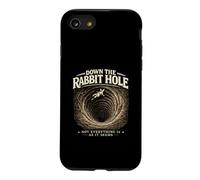Carcasa para iPhone SE (2020) / 7/8 Rabbit Holes Conspiración Gráfico Retro Conejo OVNIs Meme Verdad