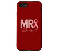 Carcasa para iPhone SE (2020) / 7/8 Radiolo de concientización sobre el cáncer de Mama con Cinta Rosa para tecnólogo de resonancia magnética