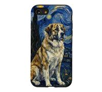 Carcasa para iPhone SE (2020) / 7/8 Rafeiro do Alentejo Perro Van Gogh Noche Estrellada