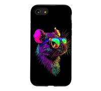 Carcasa para iPhone SE (2020) / 7/8 Rata Ratón Simpático Roedores Ratón Enano Ratas Pequeñas