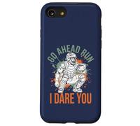 Carcasa para iPhone SE (2020) / 7/8 Recogedor de béisbol Vintage Go Ahead Run I Dare You, Divertido para niños