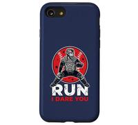 Carcasa para iPhone SE (2020) / 7/8 Recogedor de béisbol Vintage Go Ahead Run I Dare You, Divertido para niños