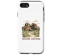 Carcasa para iPhone SE (2020) / 7/8 Recordatorio de Recuerdo de Sedona Arizona de AZ Red Rocks Retro