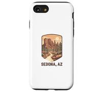 Carcasa para iPhone SE (2020) / 7/8 Recordatorio de Recuerdo de Sedona Arizona de AZ Red Rocks Retro