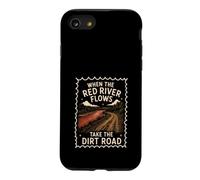 Carcasa para iPhone SE (2020) / 7/8 Red River Flows Take The Dirt Road Humor Adulto