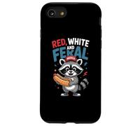 Carcasa para iPhone SE (2020) / 7/8 Red White and Feral