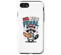 Carcasa para iPhone SE (2020) / 7/8 Red White and Feral