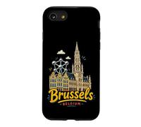 Carcasa para iPhone SE (2020) / 7/8 Regalo de Recuerdo de Viaje de Bruselas Bélgica Dibujado a Mano