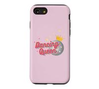 Carcasa para iPhone SE (2020) / 7/8 Reina Bailando con Bola de Discoteca Estilo Retro