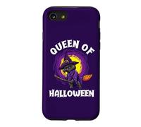 Carcasa para iPhone SE (2020) / 7/8 Reina de Halloween Funny Black Cat Witch