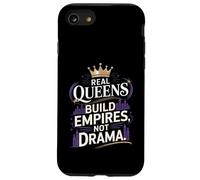 Carcasa para iPhone SE (2020) / 7/8 Reinas Reales construyen imperios, no Drama