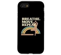 Carcasa para iPhone SE (2020) / 7/8 Respiración Movimiento Repetir Yoga Pose Rainbow