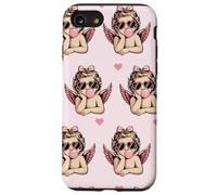 Carcasa para iPhone SE (2020) / 7/8 Retro Cupid Heart Sunglasses Valentine Pattern