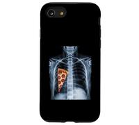 Carcasa para iPhone SE (2020) / 7/8 Rib Cage X-Ray Pizza Slice Funny Food Humor Anatomía