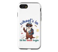 Carcasa para iPhone SE (2020) / 7/8 River Otter Regreso a la Escuela Vibra Escuelas En Que Comience el Caos