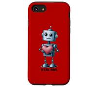 Carcasa para iPhone SE (2020) / 7/8 Robot with a Big Heart, Graphic