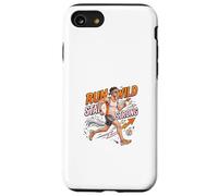 Carcasa para iPhone SE (2020) / 7/8 Run Wild Stay Strong Running Motivación Diseño