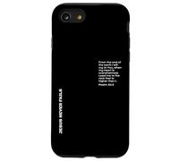 Carcasa para iPhone SE (2020) / 7/8 Salmo 61:2, Busca a Dios, Cristiano