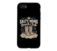 Carcasa para iPhone SE (2020) / 7/8 Salty Moms Beach Club - Botas Vaqueras Divertidas y Lindas Occidentales
