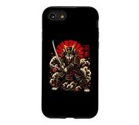 Carcasa para iPhone SE (2020) / 7/8 Samurai Wolf Guerrero Japonés Katana Art