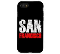 Carcasa para iPhone SE (2020) / 7/8 San Francisco California Graphic Map T-Shirt, San Francisco