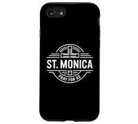 Carcasa para iPhone SE (2020) / 7/8 Santa Mónica ruega por Nosotros Patrona Católica