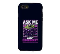 Carcasa para iPhone SE (2020) / 7/8 Saúco Pregúntame Acerca De Herbolario Retro Divertido Foraging