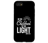 Carcasa para iPhone SE (2020) / 7/8 SED los Hijos de la luz con Juan 12 36 versículo