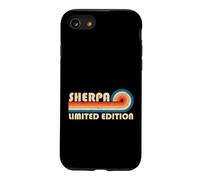 Carcasa para iPhone SE (2020) / 7/8 Sherpa Surname Retro Vintage 80s 90s Birthday Reunion