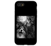 Carcasa para iPhone SE (2020) / 7/8 Shetland Sheepdog Dad Funny Vintage Graphic Man Hombre Selfie