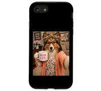 Carcasa para iPhone SE (2020) / 7/8 Shetland Sheepdog Selfie Humor Mamá Mamá Amor Apreciación