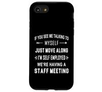 Carcasa para iPhone SE (2020) / 7/8 Si me Ves Hablando Conmigo Mismo - Estamos Teniendo una reunión