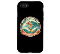 Carcasa para iPhone SE (2020) / 7/8 Si Surf como Una Chica Quiero Algunas Lecciones Surfista Surfing Lindo