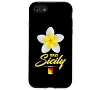 Carcasa para iPhone SE (2020) / 7/8 Sicily Italy Tropical Flower Yellow Frangipani Aesthetic Art