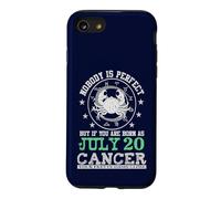 Carcasa para iPhone SE (2020) / 7/8 Signo del Zodiaco Cáncer Julio 20 Horóscopo Astrología Cumpleaños