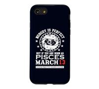 Carcasa para iPhone SE (2020) / 7/8 Signo del Zodiaco de Piscis 13 de Marzo para Mujer y Hombre Fiesta de cumpleaños