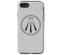 Carcasa para iPhone SE (2020) / 7/8 SÍMBOLO AWEN SÍMBOLO DRUIDA DRUIDISMO MITOLOGÍA Celta