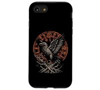 Carcasa para iPhone SE (2020) / 7/8 Símbolo Retro nórdico Celta Cuervo Vintage Vikingo