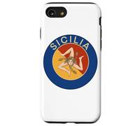 Carcasa para iPhone SE (2020) / 7/8 Símbolo Vintage Sicilia Trinacria Patrimonio Siciliano