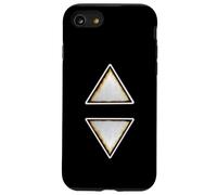 Carcasa para iPhone SE (2020) / 7/8 Símbolos Wicca Fuego Agua Energía Femenina Brujas