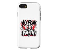 Carcasa para iPhone SE (2020) / 7/8 Sin Miedo en la fe Cristianos Romanos 8 31 Verso