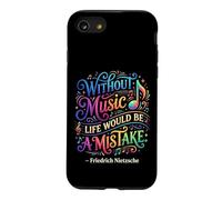 Carcasa para iPhone SE (2020) / 7/8 Sin música, la Vida sería un Error Friedrich Nietzsche