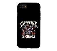 Carcasa para iPhone SE (2020) / 7/8 Skeleton Nurse Caffeine & Chaos Night Shift