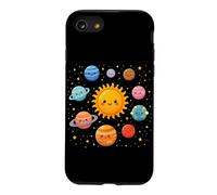 Carcasa para iPhone SE (2020) / 7/8 Sol Planetas Sistema Solar Astronomía Espacio Galaxia Ciencia Niños