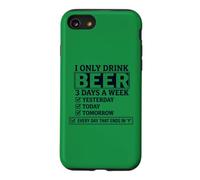 Carcasa para iPhone SE (2020) / 7/8 Solo Bebo Cerveza 3 días a la Semana Lista de verificación