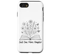Carcasa para iPhone SE (2020) / 7/8 Solo un capítulo más Leyendo Bookworm Floral Butterfly