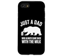 Carcasa para iPhone SE (2020) / 7/8 Solo un papá Que Siempre volvió con el Día del Padre con Leche