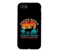 Carcasa para iPhone SE (2020) / 7/8 Souvenir Retro al Atardecer en el Parque Estatal Raven Rock de Carolina del Norte