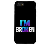 Carcasa para iPhone SE (2020) / 7/8 Soy Roto: Frase Emocional sobre Vulnerabilidad